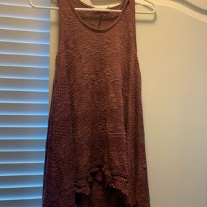 Nordstrom Chloe K burgundy tunic